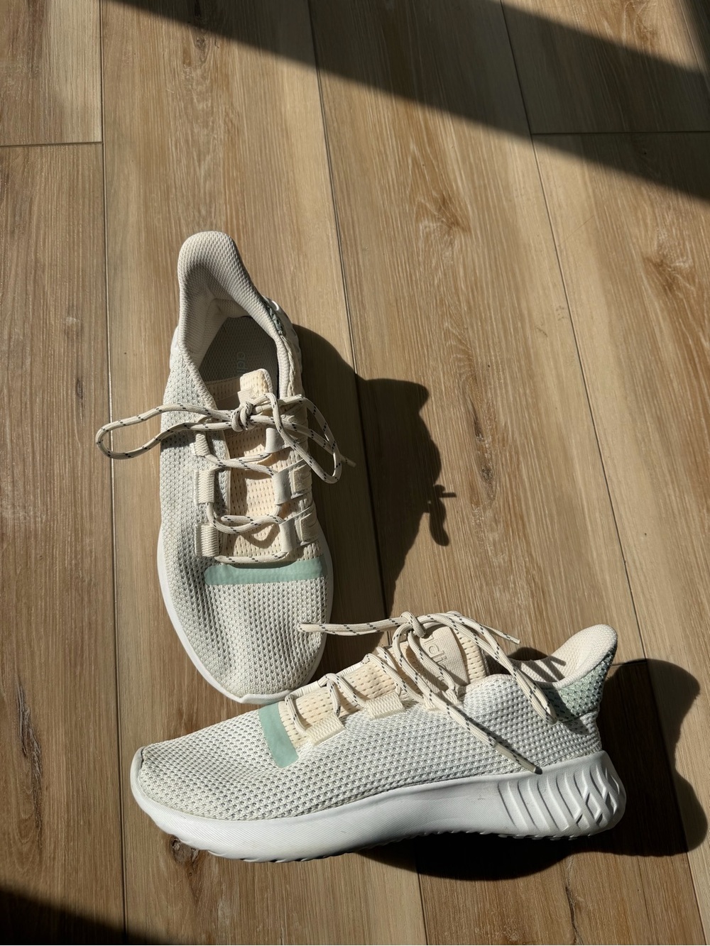 adidas Cream tubular dusk Women's Athletic Sneakers